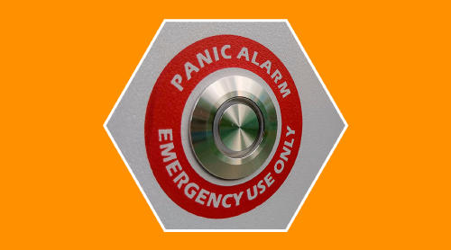 botón de pánico alarma
